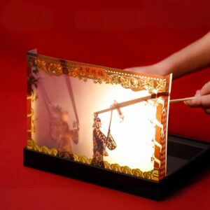 "Heavenly Official Bestows Blessings" Shadow Puppet Gift Box - Museum Cultural and Creative Gift, Chinese Style Creative Mid-Autumn Festival Gift